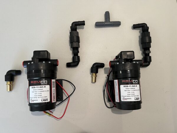 12V Pump Siamese Fittings Kit - Image 2